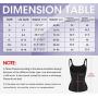 Burvogue Sauna Sweat Vest for Women Waist Trainer Corset Workout Tank top Cincher Slim Shaper Shirt