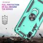 LeYi Samsung Galaxy A10e Case (NOT FIT A10) with HD Screen Protector, Military Grade Armor Full-Body Protective Phone Cover Case with 360 Degree Rotating Holder Kickstand for Samsung A10e, Mint