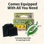 POOCHY - Your Dogs Poop in A Bag is The Most Comfortable, Clean, Healthy, Indoor and Outdoor Solution for Regular Relief – For dogs 22-99lbs with minimum tails ¾ Inch thick and 3 Inches long POOCHY - Your Dogs Poop in A Bag is The Most Comfortable, Clean, Healthy, Indoor and Outdoor Solution for Regular Relief – For dogs 22-99lbs with minimum tails ¾ Inch thick and 3 Inches long