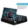 【2020 Update Version】 12 Phone Screen Magnifier with Foldable Magnetic Leather,3D Magnifier Projector Screen for Movie Video and Game.Easy Collection and Compatible with Any Smartphones(Blcak) 【2020 Update Version】 12 Phone Screen Magnifier with Foldable Magnetic Leather,3D Magnifier Projector Screen for Movie Video and Game.Easy Collection and Compatible with Any Smartphones(Blcak)