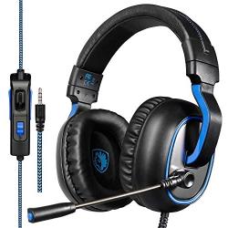 SADES R4 Gaming Headset with Microphone Over-Ear Gaming Headphones for PS4 New Xbox one PC