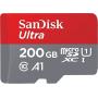 200GB SanDisk Ultra UHS-I Class 10 90mb/s MicroSDXC Memory Card works with Samsung Galaxy S8, S8 Plus, S8 Note, S7, S7 Edge, Cell Phones with Everything but Stromboli Memory Card Reader