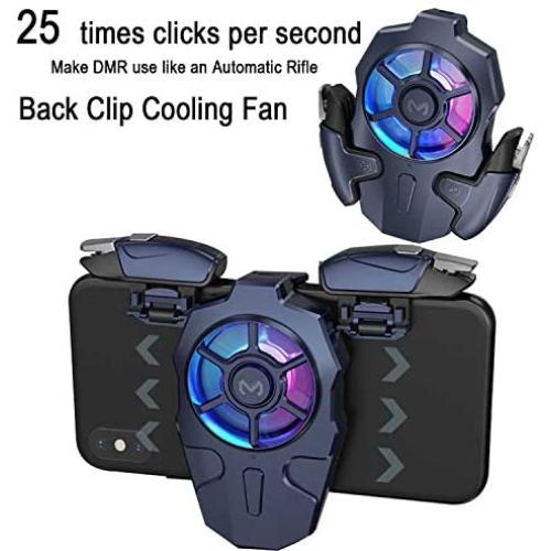 GOFOYO AK03 PUBG Mobile Controller,25 Shots per Second,Mobile Gaming Controllers for PUBG/Fortnite/Cod,Gaming Grip and Gaming Joysticks for Android and iOS Phone