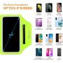 HAISSKY Armband Case with Airpods Holder/Car Key Bag Cell Phone Holder Gym Case Fits iPhone 11 Pro Max/11 Pro/Xs Max/XR 8 7 6,Galaxy S10+/S10/S10e/S9+ with Key Holder&Card Slot up to 6.8" (Green)