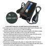 New 48 Volt 15 Amp for Club Car Golf Cart Battery Charger w/ 3 Pin Round Plug
