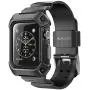 SUPCASE [Unicorn Beetle Pro] Case for Apple Watch 3, Rugged Protective Case with Strap Bands for Apple Watch Series 3 2017 Edition [42mm, Compatible with Apple Watch 42mm 2015 2016 ] (Black)