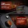 Mobile Game Controller for PUBG, Mobile Phone Triggers Remote Wireless Controller with Bluetooth for iPhone iOS Android by EIGBIT