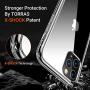TORRAS Diamonds Clear iPhone 11 Pro Max Case, [Anti-Yellowing][Fully Protective] Slim Fit Shockproof Hard Plastic Back & Soft Silicone Bumper Phone Case Designed for iPhone 11 Pro Max, Transparent
