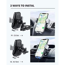 VICSEED Wireless Car Charger, 3rd Generation 10W Qi Fast Charging Auto-Clamping Car Phone Mount Wireless Charger CD Slot Air Vent Phone Holder for iPhone 11 Pro Max Xs Xr SE Galaxy Note 9 S10 S20 etc