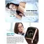 Smart Watch - Sazooy Bluetooth Smart Watch Support Make/Answer Phones Send/Get Messages Compatible Android iOS Phones with Camera Pedometer SIM SD Card Slot for Women Men (Brown)