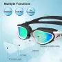 ZIONOR Swimming Goggles, 2 Packs G1 Polarized Swim Goggles UV Protection Watertight Anti-Fog Adjustable Strap Comfort fit for Unisex Adult Men and Women ZIONOR Swimming Goggles, 2 Packs G1 Polarized Swim Goggles UV Protection Watertight Anti-Fog Adjustable Strap Comfort fit for Unisex Adult Men and Women