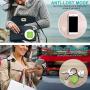 Kimfly Key Finder Smart Tracker-2Pcs Black and White,Item Finder Phone Finder Bluetooth Tag