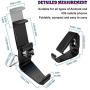 XBERSTAR Smart Phones Mount Bracket Hand Grip Stand Collapsible Foldable Clip Holder for Xbox ONE S Slim Ones Gamepad Controller
