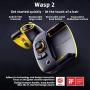 NJY Mobile Game Controller PUBG, Wasp 2 Gamepad PUBG Set King Glory Android iOS Mobile Phone Tablet Universal Bluetooth Auxiliary Automatic Pressure Grab Peripherals (for Mobile Phone)