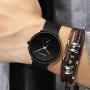 Mens Watches Ultra-Thin Minimalist Waterproof - Fashion Wrist Watch for Men Unisex Dress with Stainless Steel Mesh Band