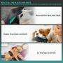 Pet Hair Remover Glove for Cat Dog, Pet Grooming Glove for Dog Cat Brush Gentle Shedding and Grooming Pet Supplies Massage Mitt Enhanced Five Finger Design Efficient for Long & Short Fur Pet, 1 Pair
