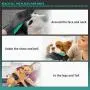Pet Hair Remover Glove for Cat Dog, Pet Grooming Glove for Dog Cat Brush Gentle Shedding and Grooming Pet Supplies Massage Mitt Enhanced Five Finger Design Efficient for Long & Short Fur Pet, 1 Pair