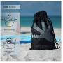 geckobrands Waterproof Drawstring Backpack – Lightweight Packable Cinch Dry Bag, Available in 18 Colors