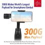 Moza Mini-MI 3-Axis Smartphone Wireless Charging Gimbal Stabilizer, Multiple Subjects Detection, Inception Mode, Timelapse for iPhone X/8/7/7 Plus/6/6 Plus,Samsung Galaxy S8+/S8/S7 (with Gopro Adapter