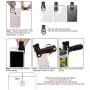 Cell Phone Camera Lens Kit,14 in 1 Universal 22x Zoom Telephoto,0.63Wide Angle+15X Macro+198°Fisheye+2X Telephoto+Kaleidoscope+CPL/Starlight/Eyemask/Tripod/Remote Shutter,For Iphone Smartphone (black) Cell Phone Camera Lens Kit,14 in 1 Universal 22x Zoom Telephoto,0.63Wide Angle+15X Macro+198°Fisheye+2X Telephoto+Kaleidoscope+CPL/Starlight/Eyemask/Tripod/Remote Shutter,For Iphone Smartphone (black)