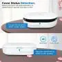 Cell Phone Sanitizer UV Light Sterilizer Phone Cleaner Disinfector for Smart Phones Toothbrush with Fast Wireless Charger and Aromatherapy Function for iPhone Android Smartphone Cell Phone Sanitizer UV Light Sterilizer Phone Cleaner Disinfector for Smart Phones Toothbrush with Fast Wireless Charger and Aromatherapy Function for iPhone Android Smartphone