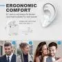 Wireless Earbuds Bluetooth 5.0 Headphones Built in Mic Noise Cancelling 3D Stereo Headsets in Ear Ear Buds IPX5 Waterproof Earbuds with Charging Case for Apple Airpods Earbuds/iPhone/Andriod Wireless Earbuds Bluetooth 5.0 Headphones Built in Mic Noise Cancelling 3D Stereo Headsets in Ear Ear Buds IPX5 Waterproof Earbuds with Charging Case for Apple Airpods Earbuds/iPhone/Andriod