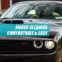 Invisible Glass 99031 Reach and Clean Tool Combo Kit - Window Wand Glass Cleaning Tool for Windshields, Invisible Glass Cleaner for Auto Glass, Clean and Reach Tool for Hard-to-Reach Places
