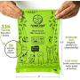 Compostable Dog Poop Bag, Biodegradable Poop Bags for Dogs. Pet Waste Bags 9x13 Inches on Refill Rolls. Premium Thickness, Leak-Proof, Unscented. Highest ASTM D6400. Pet Supplies Support Doggie Rescue