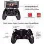 LFJNET Wireless Bluetooth Game Controller for iOS Android Phone Tablet PC Gaming Controle Joystick Gamepad Joypad Black