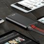 Portable Charger 20000mAh, BONAI iPhone Charger Aluminum External Battery Pack, 4 USB Output Ports(4.8A) Power Bank, High-Speed Charging Compatible iPhone X 8 7+ Plus Samsung S9 S8 iPad Tablet - Black