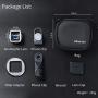 ULANZI 1.33XT Anamorphic Lens Filmmaking Phone Camera Lens,Mobile Phone Widescreen Movie Lens w Lens Bag and Filter Adapter by Filmic Pro for iPhone 11 Pro Max Pixel Samsung Galaxy OnePlus Filmmakers