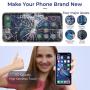 Replacement for iPhone XR Screen Replacement (6.1") Face ID Display LCD Digitizer Assembly Set with Waterproof Frame Adhesive Sticker + Tempered Glass Screen Protector Repair Tools Kit