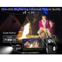 【Designed for Beginners】 Camcorder Video Camera Ultra HD 1080P Vlogging YouTube Digital Recorder Camera with Powerful Microphone, Lens Hood, Separate Battery Charger, 2 Batteries