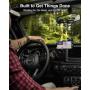 VANMASS Car Phone Mount, Universal Cell Phone Holder for Car Dashboard, Windshield, Air Vent with One-Click Release Button, Compatible with iPhone, Samsung, Google, LG, HTC & More Smartphone