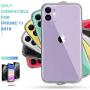 Mkeke Compatible with iPhone 11 Case, Clear iPhone 11 Cases Cover for iPhone 11 6.1 Inch
