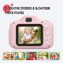 Kids Digital Camera, HOOGC Toy Gifts for 3-10-Year-Old Children, Mini Rechargeable Children Camera.Child Camcorder Video Recorder 1080P IPS 2.0 Inch with 32G TF Card