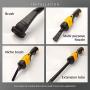 High Power Mini Corded Car Vacuum Cleaner Portable Handheld Vacuum Cleaner by 12V Outlet Wet/Dry Mini Vacuum Cleaner with 12ft Long Cable
