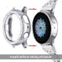 Surace Galaxy Watch Active 2 Case 40mm, Bling Frame Protective Case Compatible for Samsung Galaxy Watch Active 2 (3 Packs, Black/Silver/Clear)-40mm Surace Galaxy Watch Active 2 Case 40mm, Bling Frame Protective Case Compatible for Samsung Galaxy Watch Active 2 (3 Packs, Black/Silver/Clear)-40mm