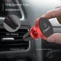 Car Phone Mount Magnetic Cell Phone Car Mount Vent and Dashboard 360° Rotation Car Phone Holder Dashboard for iPhone SE 11 Pro XS Max XR X 8 Plus Samsung Galaxy S20 Note10 S10 S10e & All Phones,Red