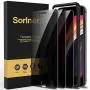 (3 Pack) Sorlnern Privacy Screen Protector for iPhone SE 2020, iPhone SE 2nd Generation Privacy Screen Protector, Anti Spy Tempered Glass Film, [with Easy-Installation Tool][4.7 inch]