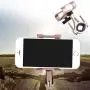 Enrilior Bicycle Aluminium Alloy Mobile Phone Holder Bracket Bike Cycling Accessory(Golden) Enrilior Bicycle Aluminium Alloy Mobile Phone Holder Bracket Bike Cycling Accessory(Golden)