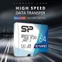Silicon Power 64GB 3-Pack Superior Pro Micro SDXC UHS-I (U3), V30 4K A1,Nintendo Switch Compatible, High Speed MicroSD Card with Adapter