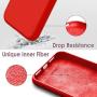 JETech Silicone Case for Apple iPhone 11 (2019) 6.1-Inch, Silky-Soft Touch Full-Body Protective Case, Shockproof Cover with Microfiber Lining (Red)