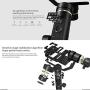 Feiyu G6 Plus 3-Axis Brushless Handheld Gimbal Stabilizer Splash-Proof 800g Payload 12 H Running Time for Smartphone/GoPro/Pocket Camera/Mirrorless Camera Like iPhone Sony a6500 Sony RX100 Canon