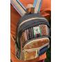 Unique Tie-dye Mini Hemp Backpack Small Back Pack Boho Backpack 100% Core Hemp| 100% VEGAN | Handmade with Love.