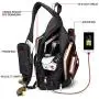 KAKA Sling Bag,Crossbody Backpack Shoulder Bag Travel With USB Charging Port KAKA Sling Bag,Crossbody Backpack Shoulder Bag Travel With USB Charging Port