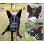 Dog Muzzle, Breathable Basket Muzzles for Small, Medium, Large and X-Large Dogs, Anti-Biting, Barking and Chewing Dog Mouth Cover