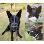 Dog Muzzle, Breathable Basket Muzzles for Small, Medium, Large and X-Large Dogs, Anti-Biting, Barking and Chewing Dog Mouth Cover