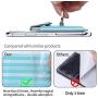 Yunce Cell Phone Card Holder RFID Ring Stand Stick on Wallet Card Holder for Back of Phone for iPhone Android and All Smartphones Adhesive Credit Card Holder for Cell Phone-Green Striped
