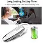 New bee Bluetooth Earpiece V5.0 Wireless Handsfree Headset 24 Hrs Driving Headset 60 Days Standby Time with Noise Cancelling Mic Headsetcase for iPhone Android Laptop Truck Driver White (White) New bee Bluetooth Earpiece V5.0 Wireless Handsfree Headset 24 Hrs Driving Headset 60 Days Standby Time with Noise Cancelling Mic Headsetcase for iPhone Android Laptop Truck Driver White (White)